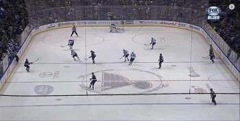 Barret Jackman marque le but gagnant depuis la zone neutre