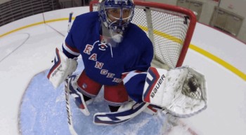Henrik Lundqvist en mode GoPro