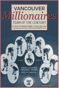 Bel article sur les Millionaires de Vancouver, seule équipe de la ville à avoir remporté une Coupe Stanley il y a bientôt 100 ans