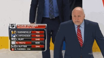 Coaches actifs en NHL les plus victorieux