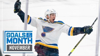 Petite sélection des plus beaux buts du mois écoulé en NHL