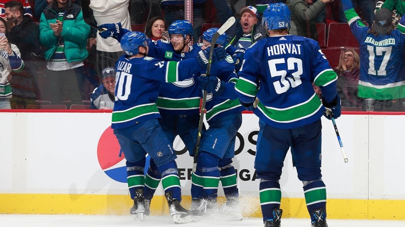 A voir : l'incroyable renversement du match par les Canucks face au Canadien