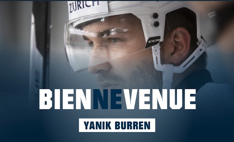 Yanik Burren wird die Farben des EHC Biel tragen