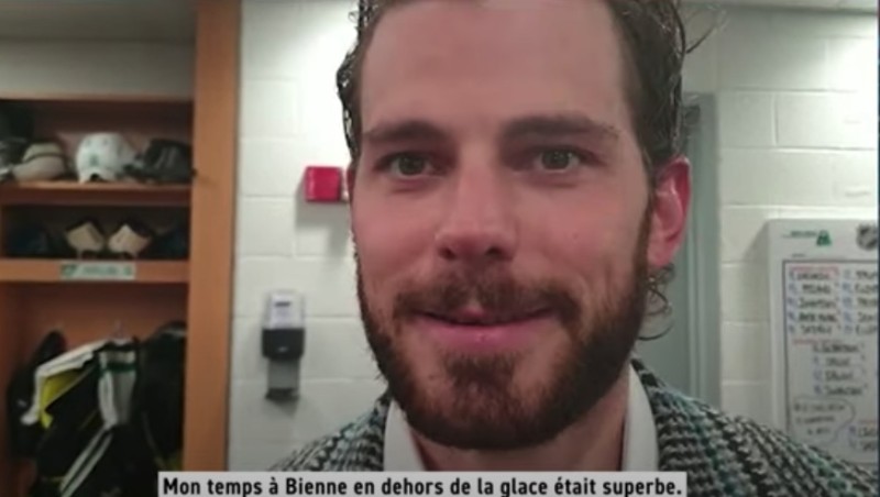 Tyler Seguin se remémore son passage à Bienne