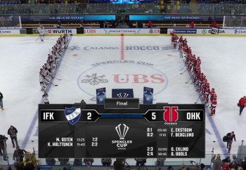 Coupe Spengler : Oerebro se reprend face à l'HIFK