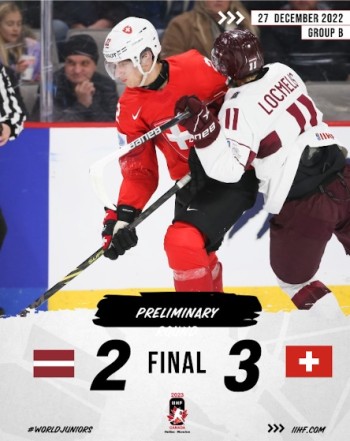 Les images de la victoire de la Suisse sur la Lettonie