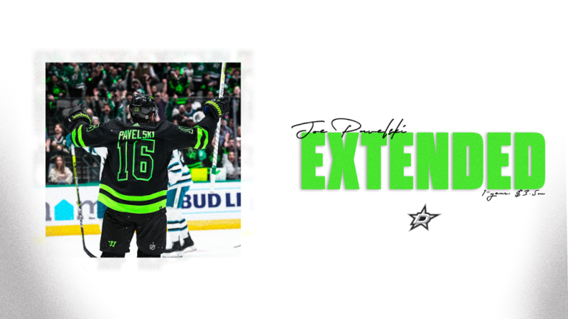 Joe Pavelski prolonge avec Dallas