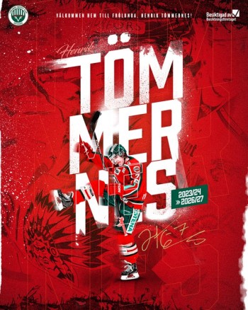Un contrat de quatre ans pour Henrik Tömmernes