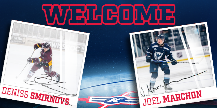 Deniss Smirnovs et Joel Marchon patineront pour Kloten