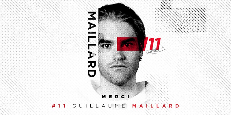 Guillaume Maillard ne sera pas de retour au Lausanne HC