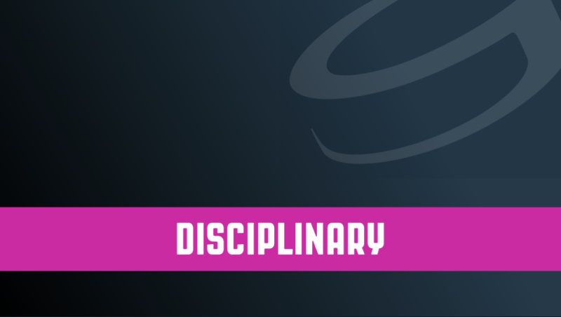 Vorsorgliche Sperre und Verfahrenseröffnung gegen Michael Joly