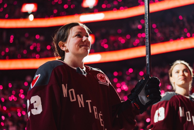 61 minutes de temps de glace pour Erin Ambrose