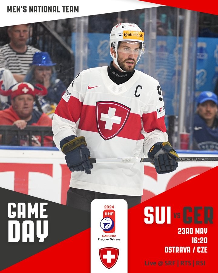 Formation des équipes pour le match Suisse vs Allemagne