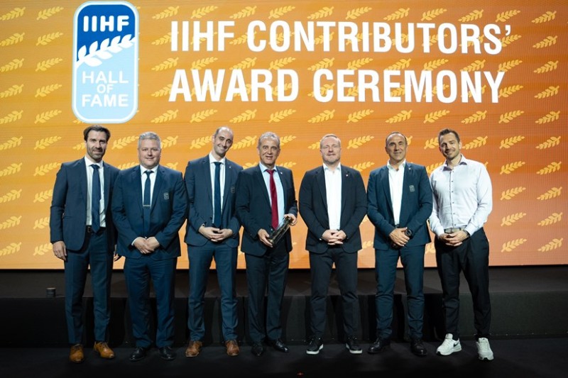 Markus Graf reçoit le Johan Bollue Award