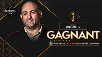 Mark DeMontis remporte le prix canadien du Héros de la communauté Willie O’Ree