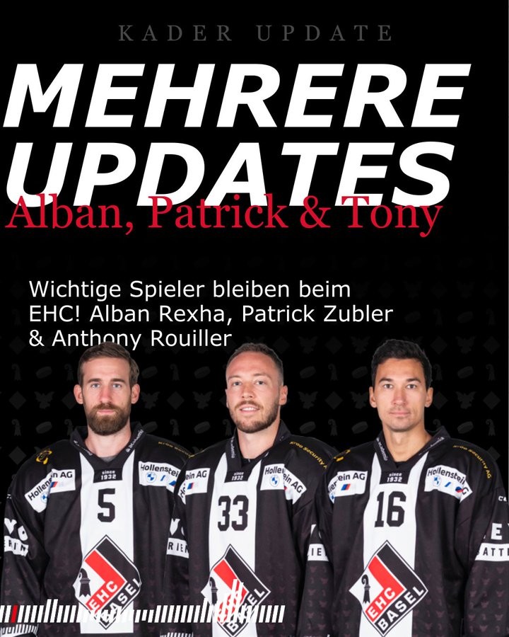 Bâle prolonge trois joueurs