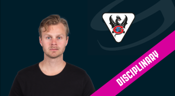 Lucas Wallmark für Vortäuschen eines Fouls gebüsst