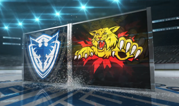 Basile Sansonnens erzielt seinen ersten Punkt und holt seinen ersten Stern, Connor Hugues geschlagen