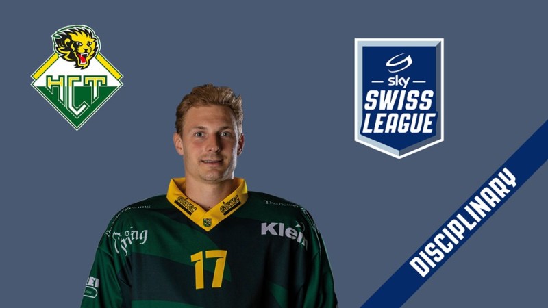 Drei Spiele Sperre und eine Geldstrafe gegen Cédric Hächler