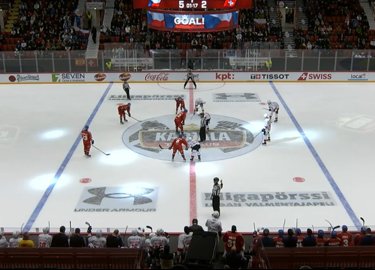 Tschechien dominiert erneut die Schweiz