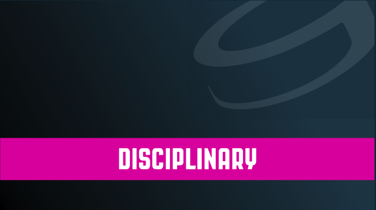 Pénalité rétroactive de méconduite pour le match contre Jannik Fischer