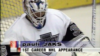 Pauli Jaks jouait son premier et unique match de NHL il y a 30 ans