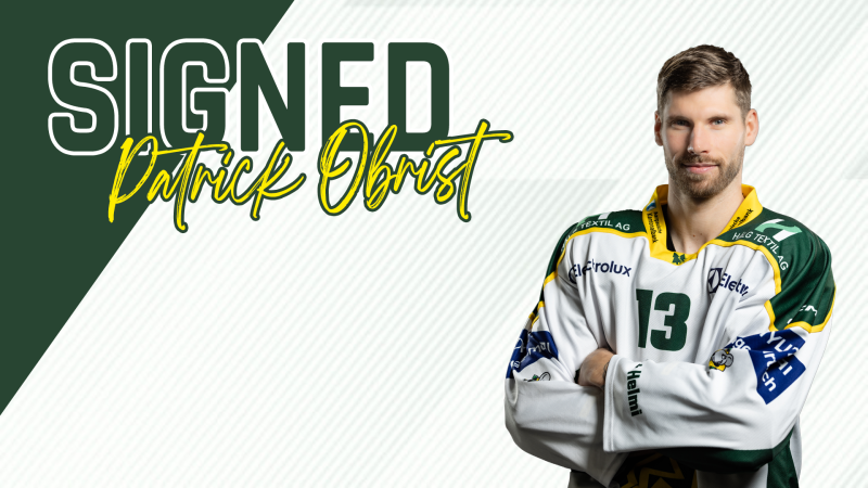 Patrick Obrist prolonge de 3 ans au HC Olten