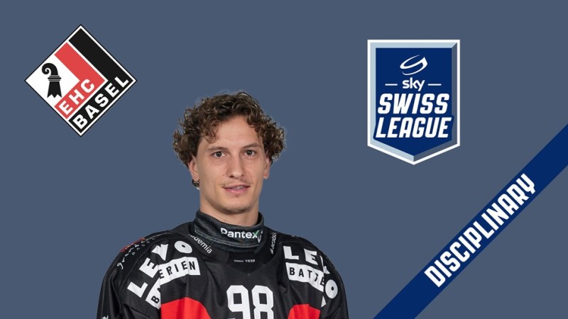 Drei Spiele Sperre und eine Geldstrafe gegen Jules Sturny