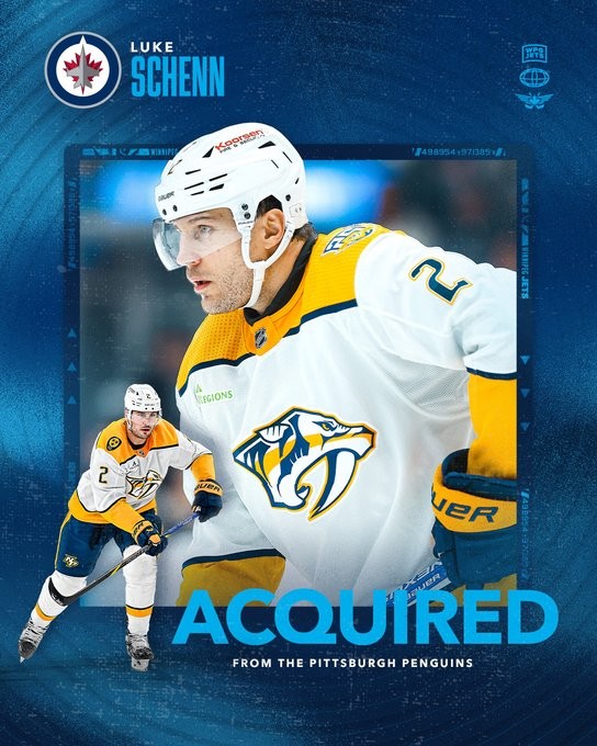 Luke Schenn rejoint les Jets de Winnipeg