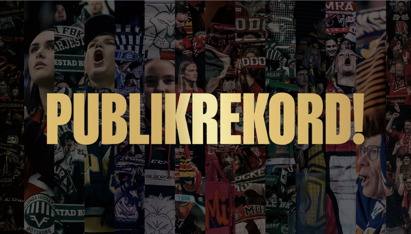 Le championnat suédois signe aussi un record de spectateurs