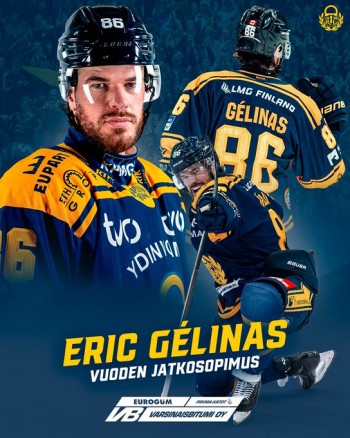 Eric Gelinas a paraphé son nouveau contrat