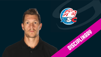 Deux matchs de suspension et une amende contre Yannick Blaser