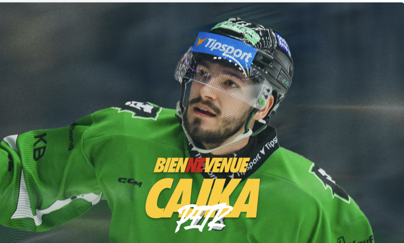 Bienne confirme la signature de Petr Čajka