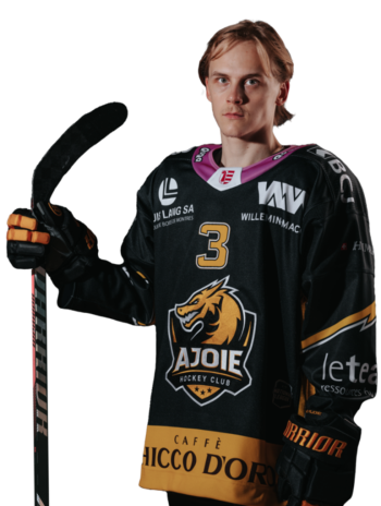 Anttoni Honka élu meilleur joueur du HC Ajoie