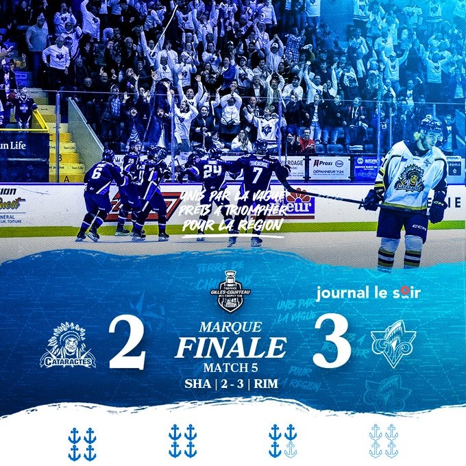 Rimouski geht gegen die Cataractes wieder in Führung