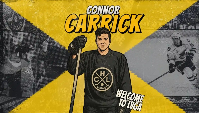 Connor Carrick rejoint Lugano