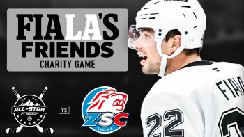 Kevin Fiala réunit des stars pour un match caritatif à Zurich