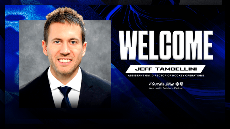 Jeff Tambellini nommé Assistant Directeur Général du Lightning