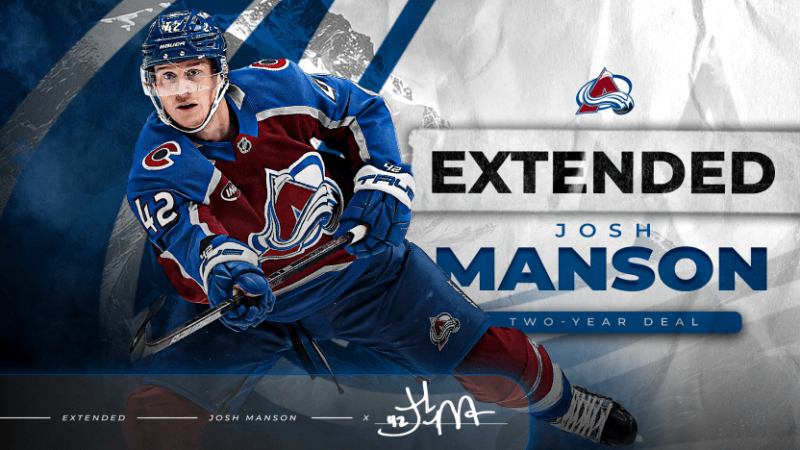 Josh Manson prolonge de deux ans avec l’Avalanche