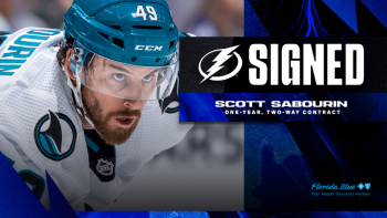 Le Lightning signe Scott Sabourin pour une saison
