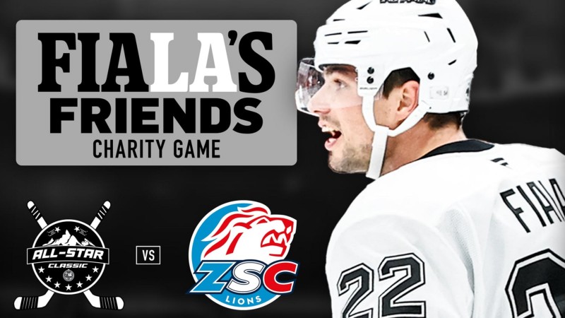 Le line up du match de gala de Kevin Fiala se complète