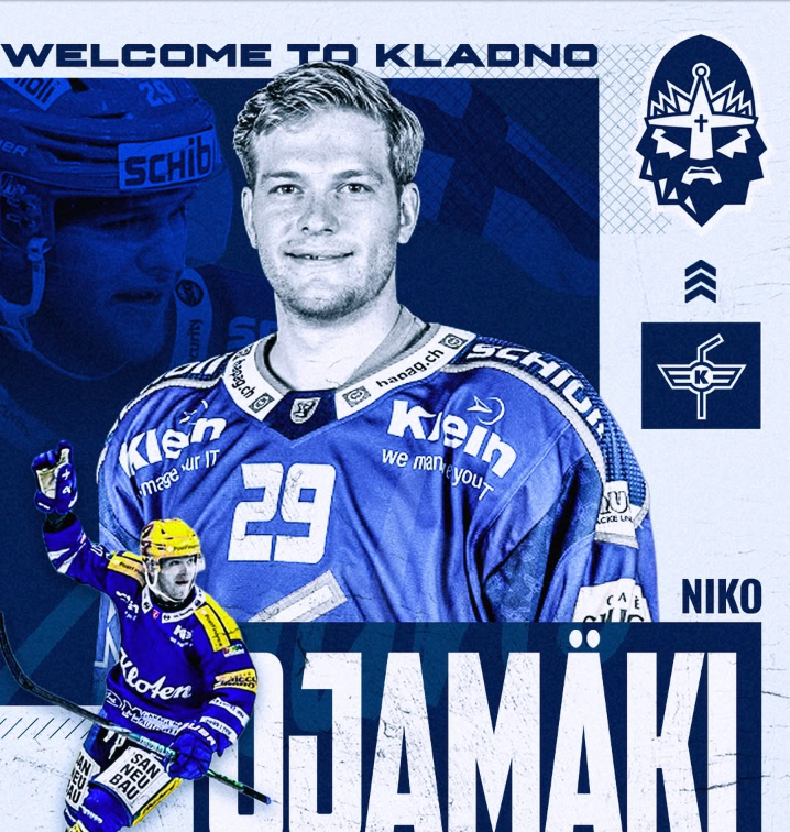 Niko Ojamäki renforce l’attaque de Kladno