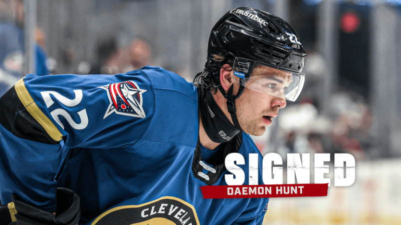 Blue Jackets : Daemon Hunt prolonge pour un an