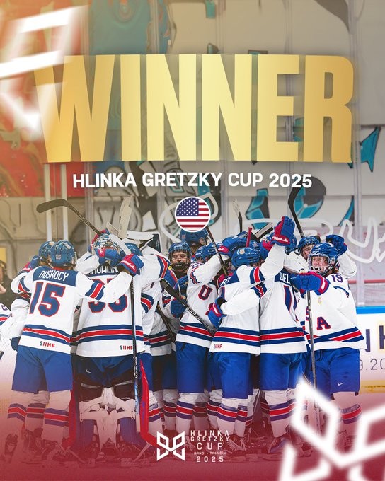 Die USA gewinnen den Hlinka Gretzky Cup, 22 Jahre nach ihrem ersten Triumph