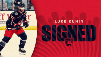 Les Panthers de la Floride s'entendent avec Luke Kunin sur un contrat d'un an