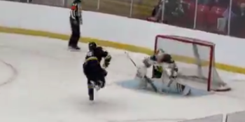 Maxime Sauthier offre la victoire aux Eagles