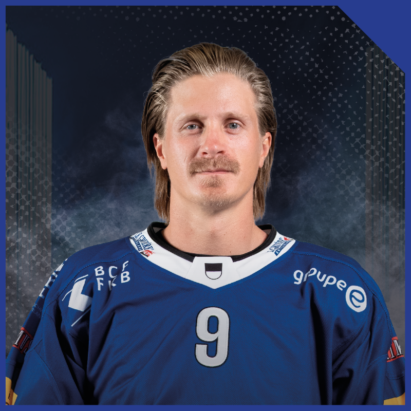 Marcus Sörensen se blesse lors du match face à Thurgovie