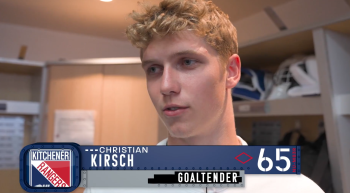 Christian Kirsch se présente aux fans des Rangers