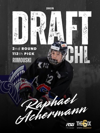 Der Freiburger Raphael Achermann wird die Saison in der QMJHL gut überstehen