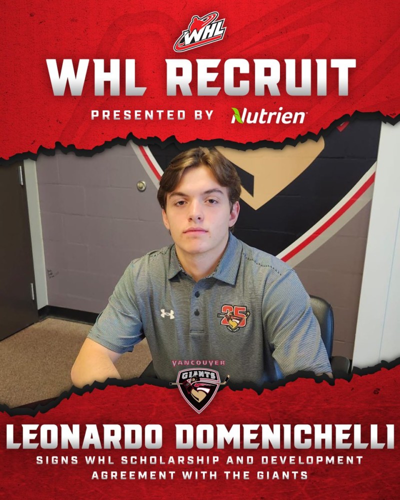 Leonardo Domenichelli va tenter sa chance au Canada dans le club de son père